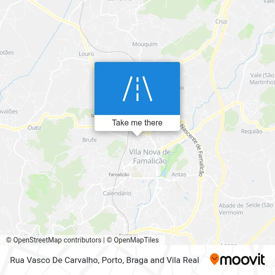 Rua Vasco De Carvalho map