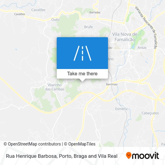 Rua Henrique Barbosa mapa