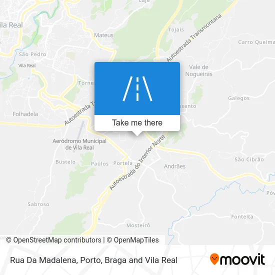 Rua Da Madalena map