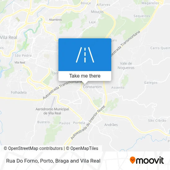 Rua Do Forno map