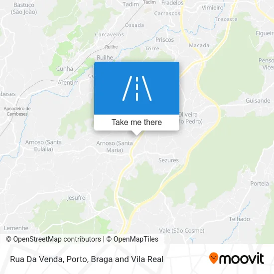 Rua Da Venda map
