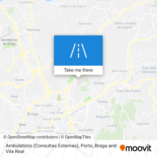 Ambulatório (Consultas Externas) map