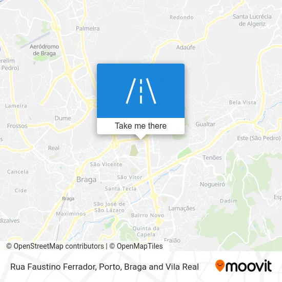 Rua Faustino Ferrador map