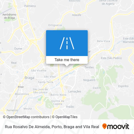 Rua Rosalvo De Almeida map