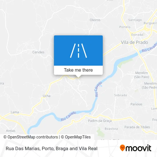 Rua Das Marias map