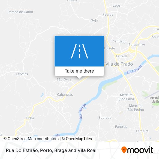 Rua Do Estirão mapa