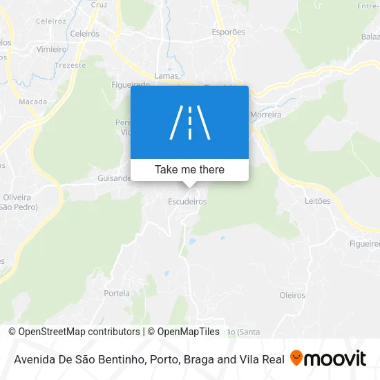 Avenida De São Bentinho map