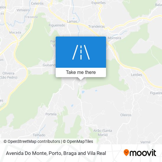 Avenida Do Monte map