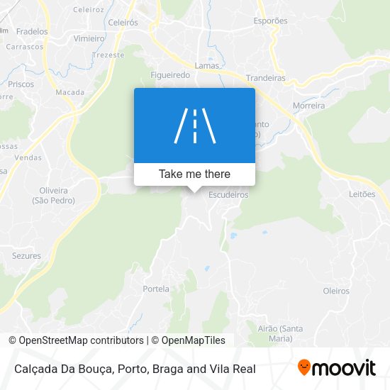 Calçada Da Bouça map