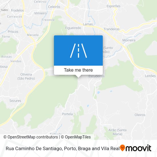 Rua Caminho De Santiago map