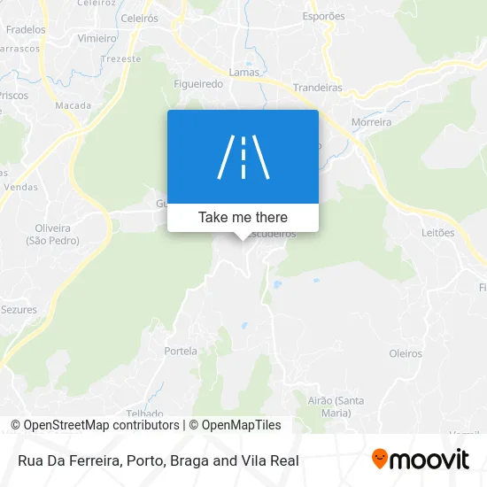 Rua Da Ferreira map