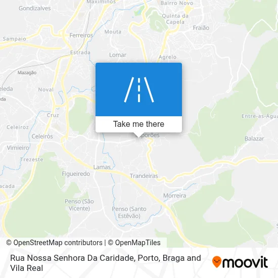 Rua Nossa Senhora Da Caridade map