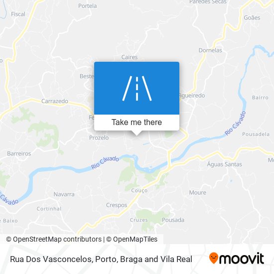 Rua Dos Vasconcelos map