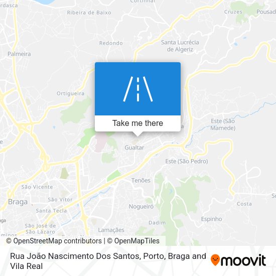 Rua João Nascimento Dos Santos mapa