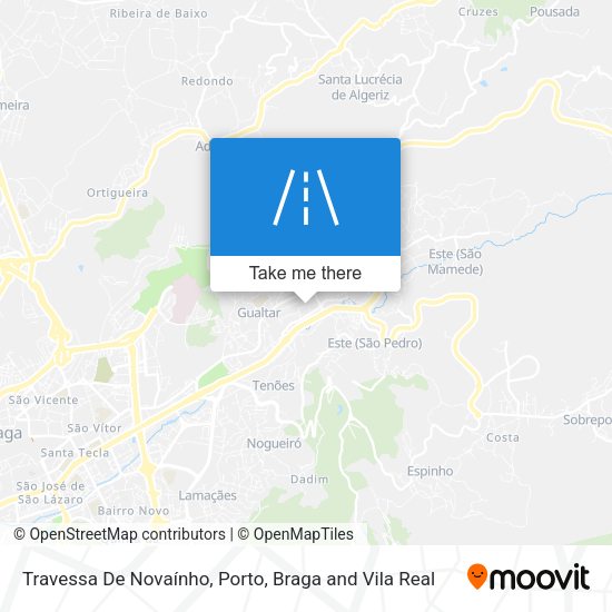 Travessa De Novaínho mapa