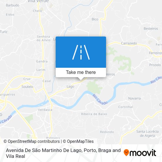 Avenida De São Martinho De Lago map