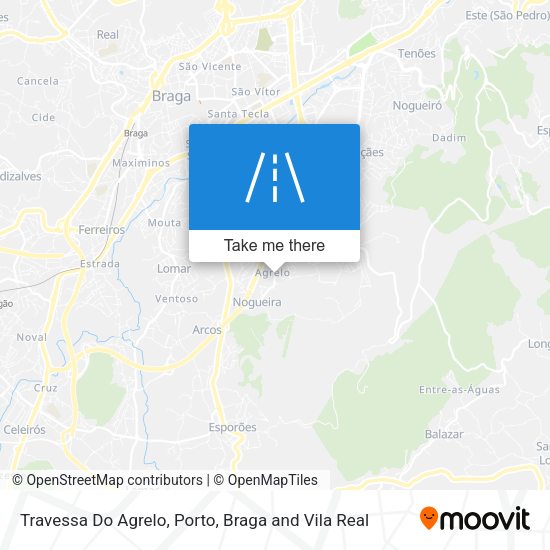 Travessa Do Agrelo mapa
