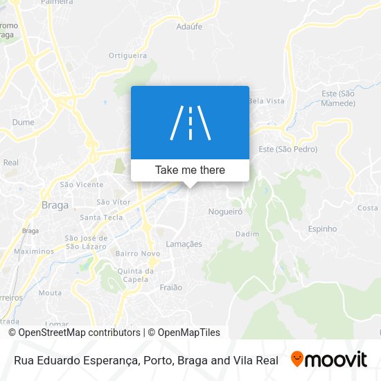Rua Eduardo Esperança map