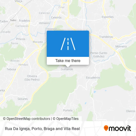 Rua Da Igreja map