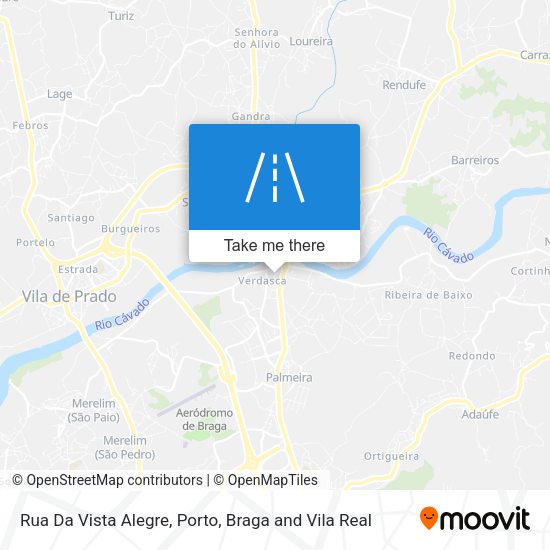 Rua Da Vista Alegre mapa