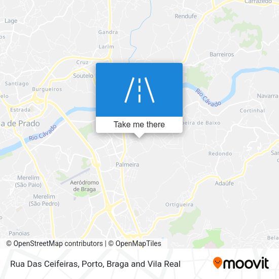 Rua Das Ceifeiras mapa