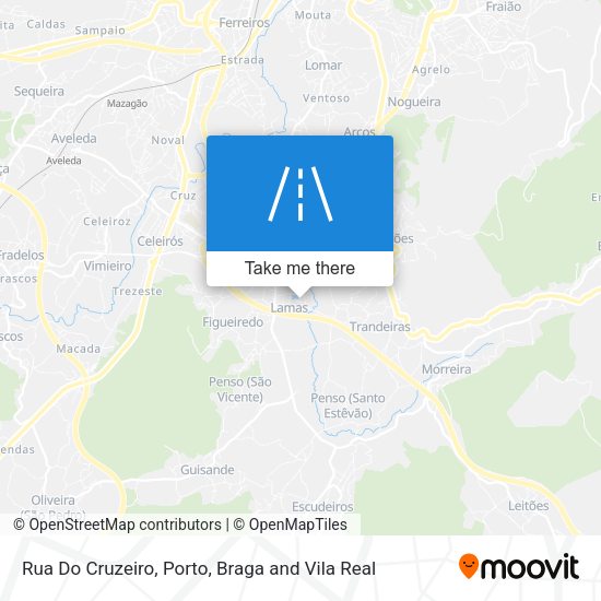 Rua Do Cruzeiro map