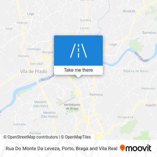 Rua Do Monte Da Leveza map