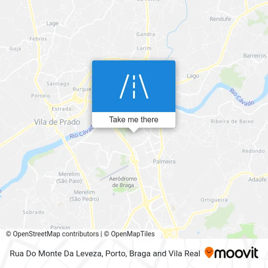 Rua Do Monte Da Leveza map