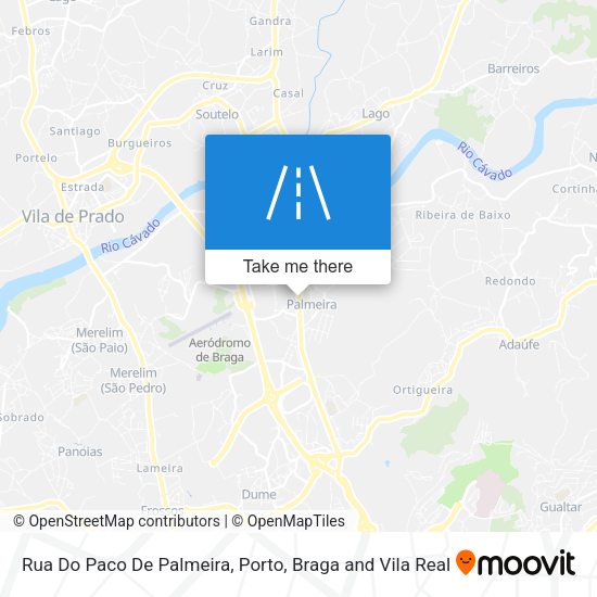 Rua Do Paco De Palmeira map
