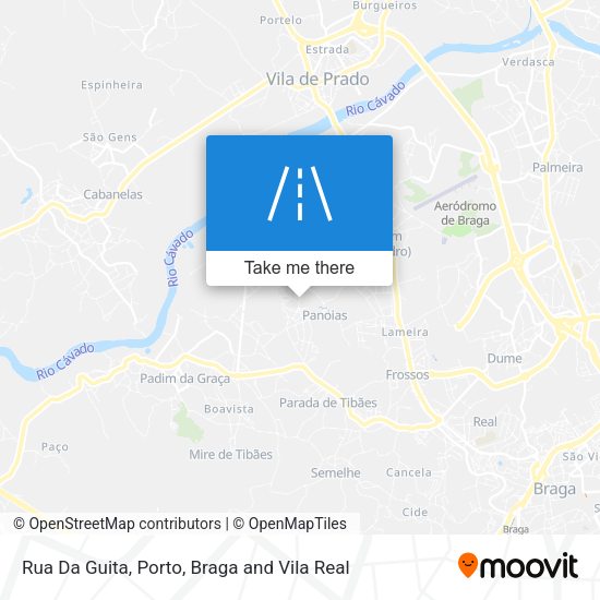 Rua Da Guita map