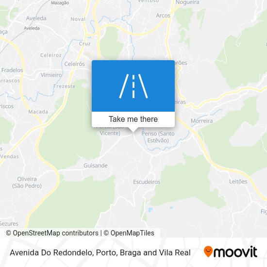 Avenida Do Redondelo mapa