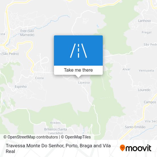 Travessa Monte Do Senhor map