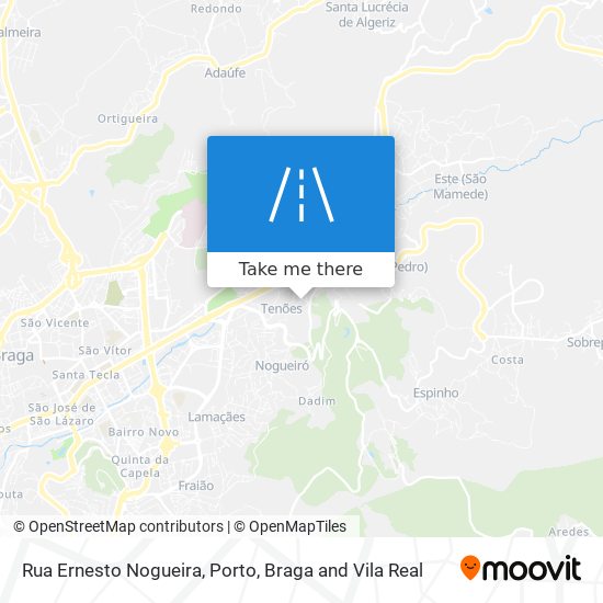 Rua Ernesto Nogueira map