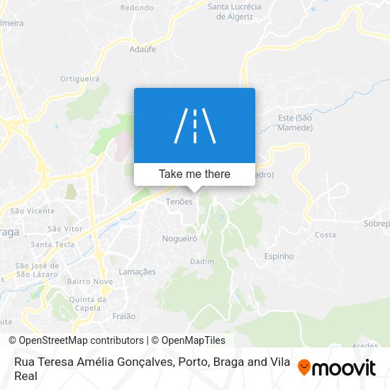 Rua Teresa Amélia Gonçalves map