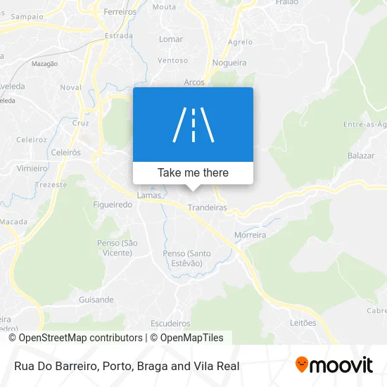 Rua Do Barreiro map