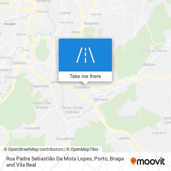 Rua Padre Sebastião Da Mota Lopes map