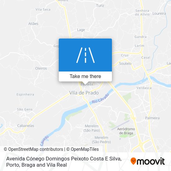 Avenida Cónego Domingos Peixoto Costa E Silva map