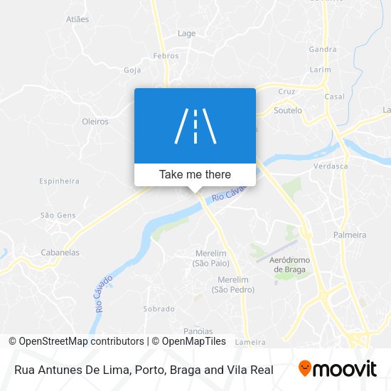 Rua Antunes De Lima map