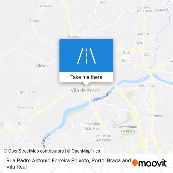 Rua Padre António Ferreira Peixoto map