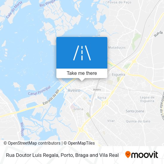Rua Doutor Luís Regala map