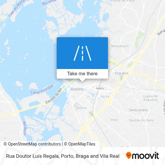 Rua Doutor Luís Regala map