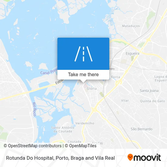 Rotunda Do Hospital map