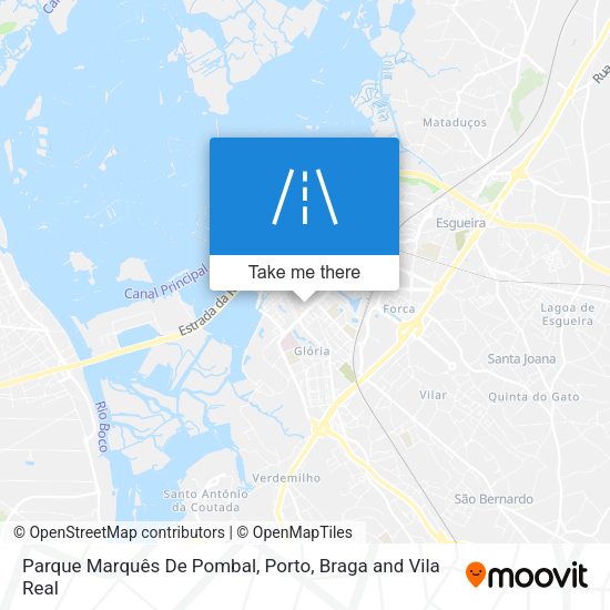 Parque Marquês De Pombal map