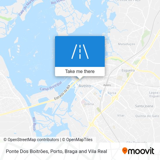 Ponte Dos Boitrões map