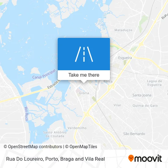 Rua Do Loureiro map