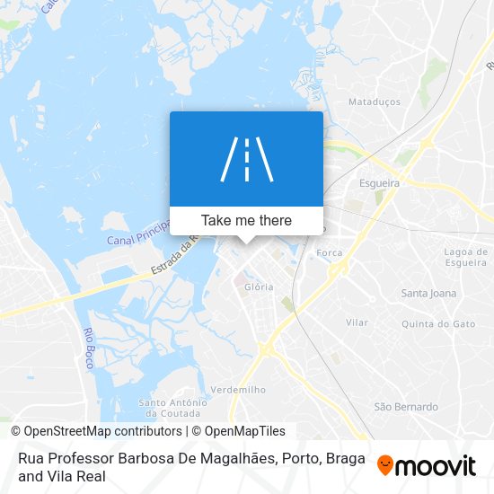Rua Professor Barbosa De Magalhães map