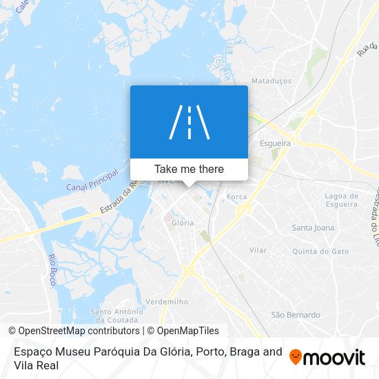 Espaço Museu Paróquia Da Glória mapa