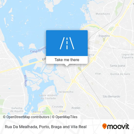 Rua Da Mealhada map