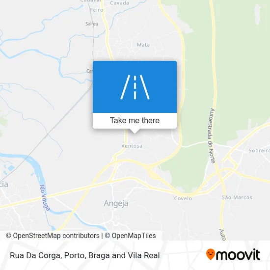 Rua Da Corga map
