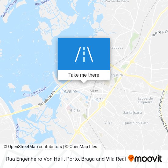 Rua Engenheiro Von Haff mapa
